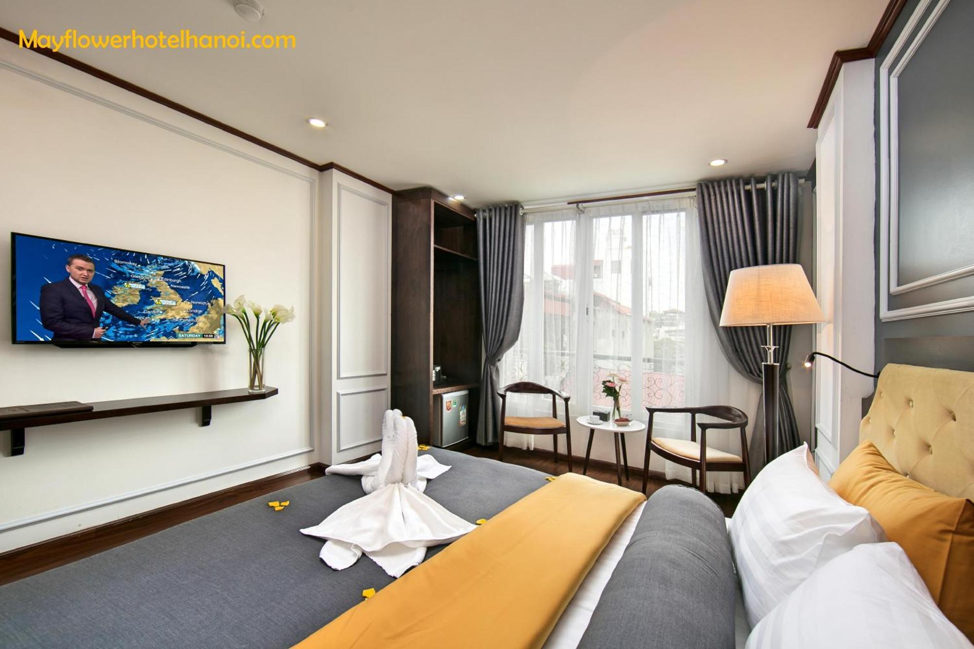 Mayflower Hotel- Central Old Quarter Hanoi Exteriör bild