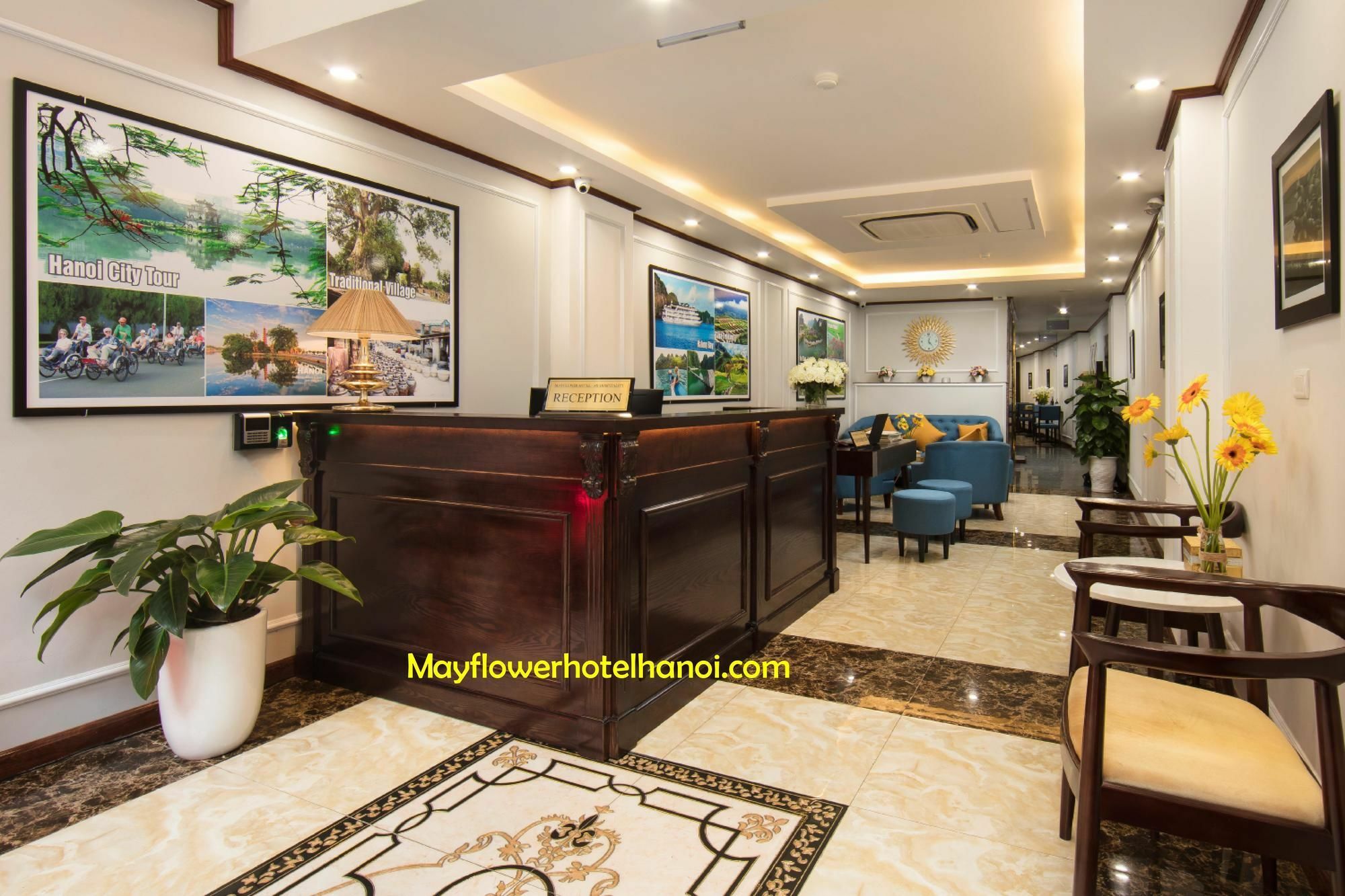 Mayflower Hotel- Central Old Quarter Hanoi Exteriör bild